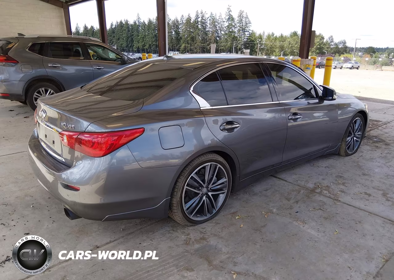 2014 Infiniti Q50 Sport VIN:JN1BV7AP6EM676860 - 4