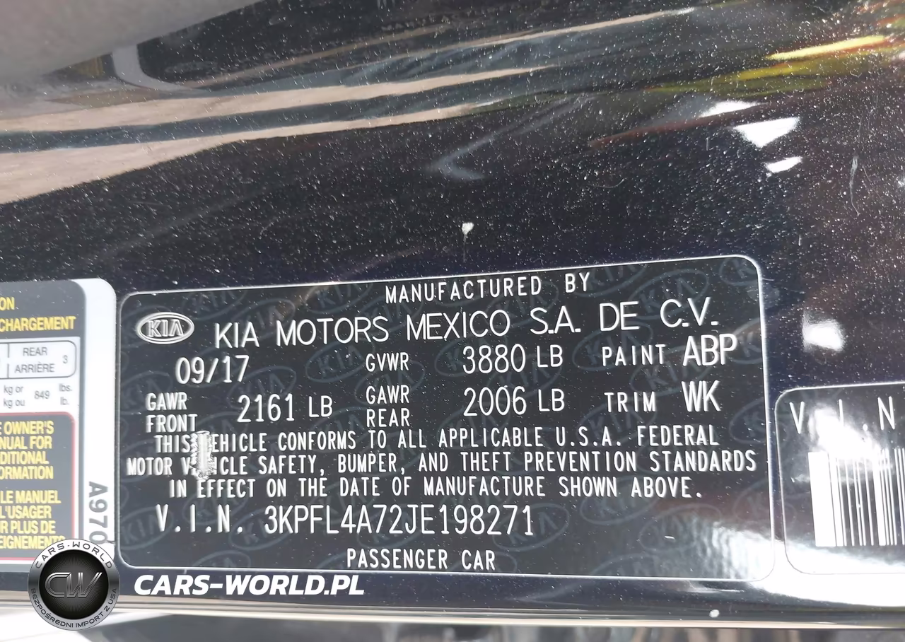 2018 Kia Forte Lx VIN:3KPFL4A72JE198271 - 9