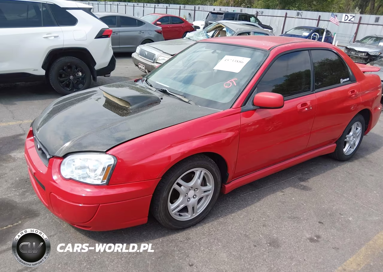 2005 Subaru Impreza 2.5Rs VIN:JF1GD66575H516363 - 2