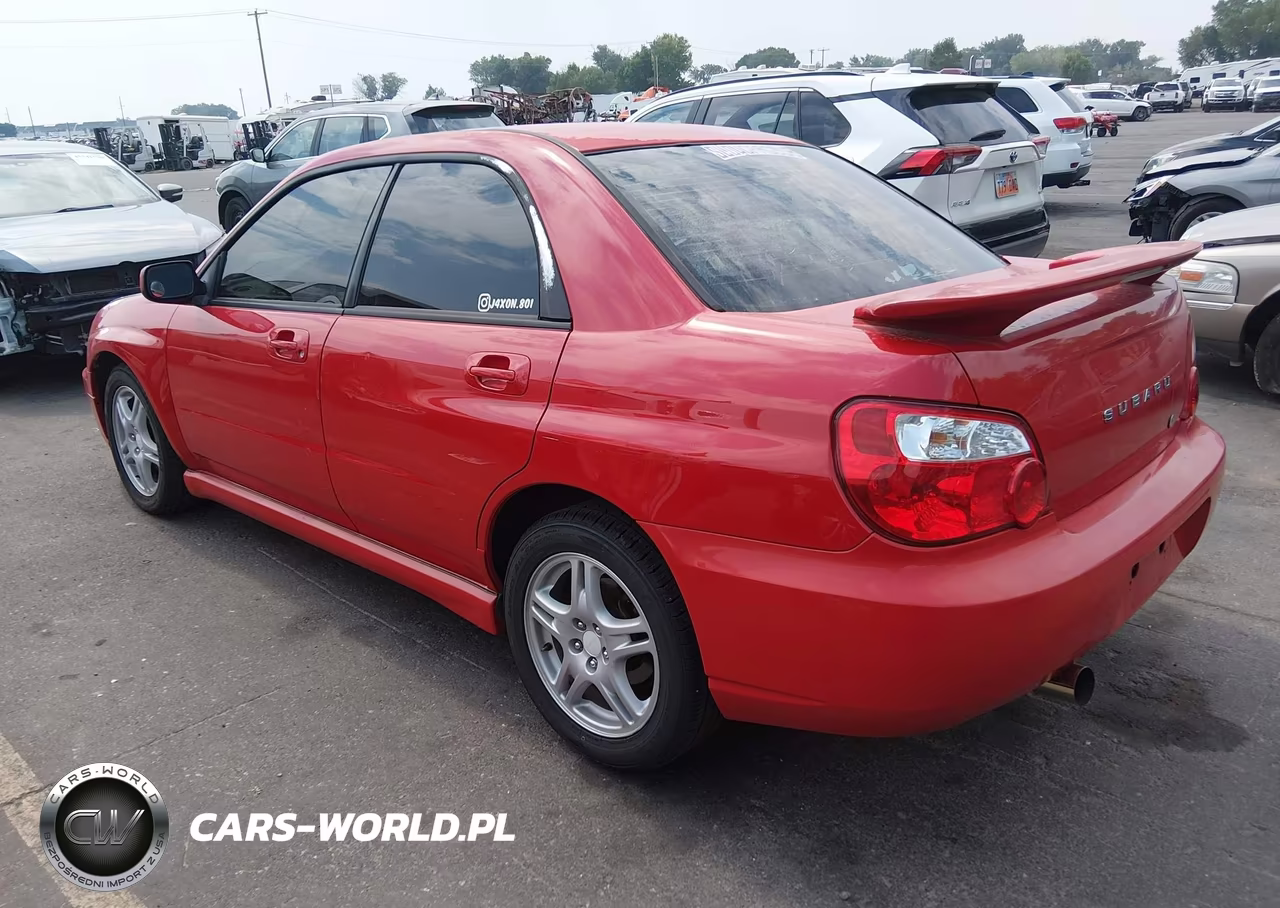 2005 Subaru Impreza 2.5Rs VIN:JF1GD66575H516363 - 3