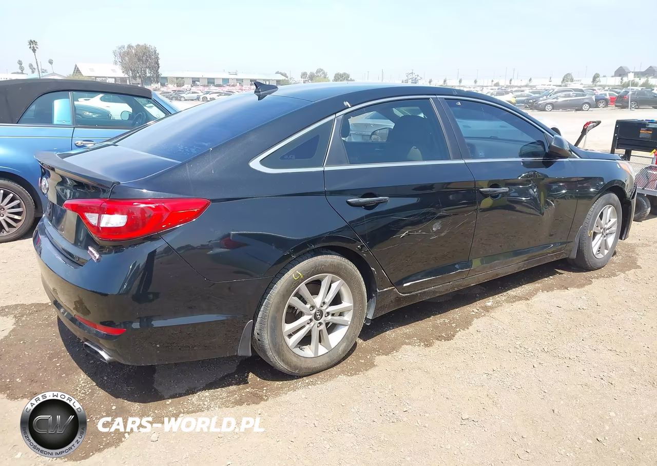 2017 Hyundai Sonata Se VIN:5NPE24AF7HH497816 - 4