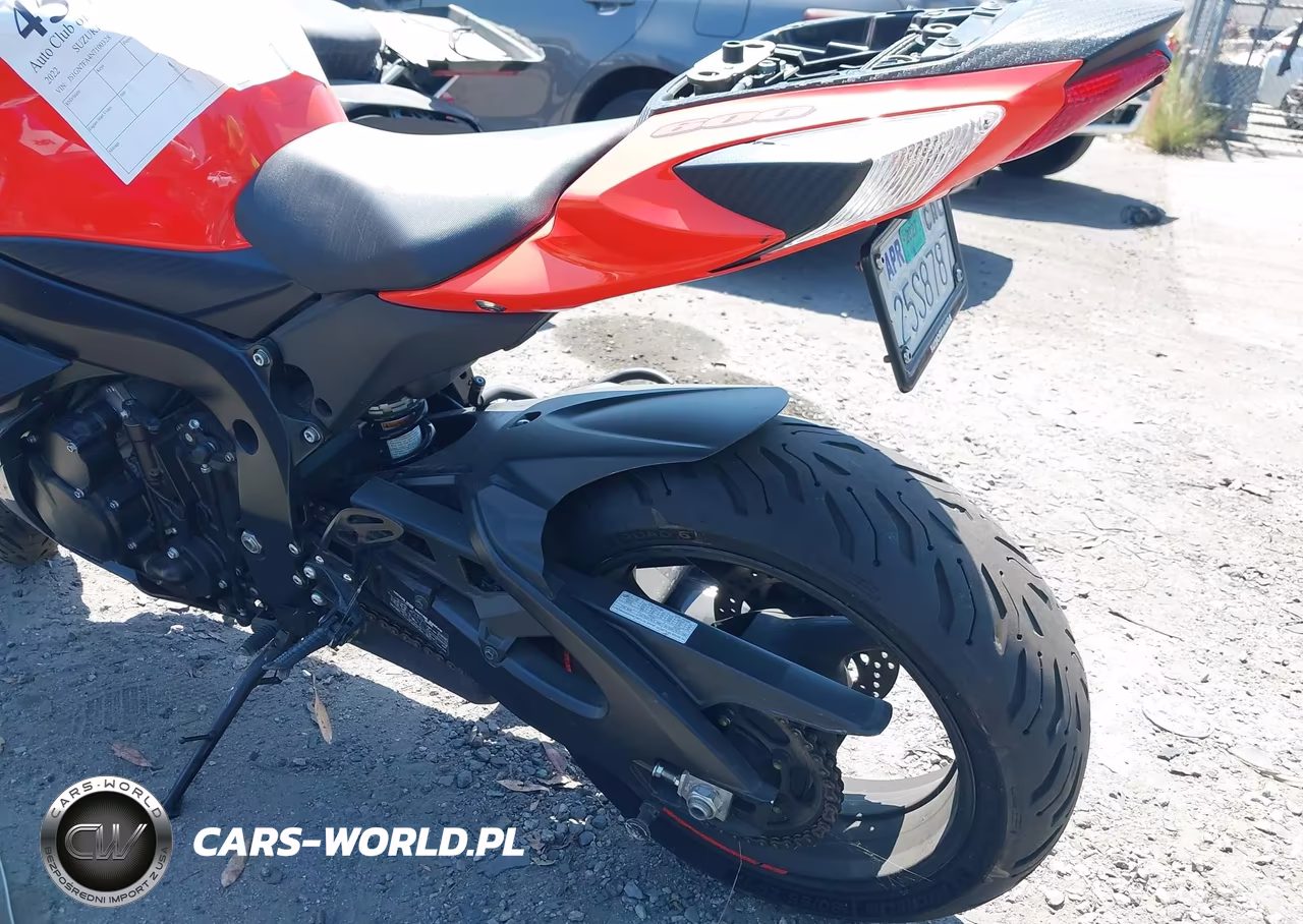 2022 Suzuki Gsx-R600 VIN:JS1GN7FA4N7100328 - 3