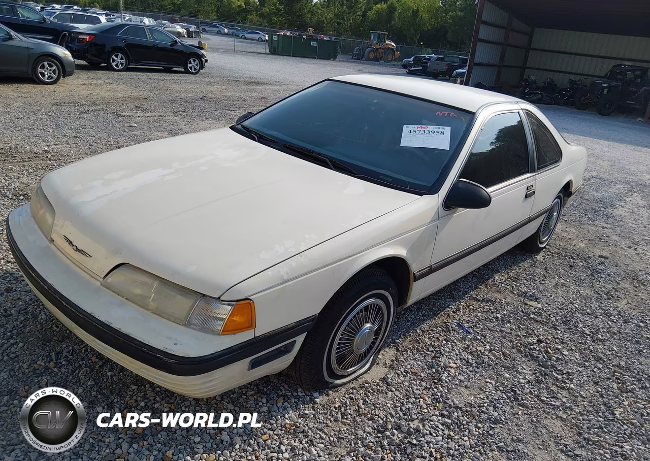 1989 Ford Thunderbird Lx VIN:1FAPP624XKH108455 - 2