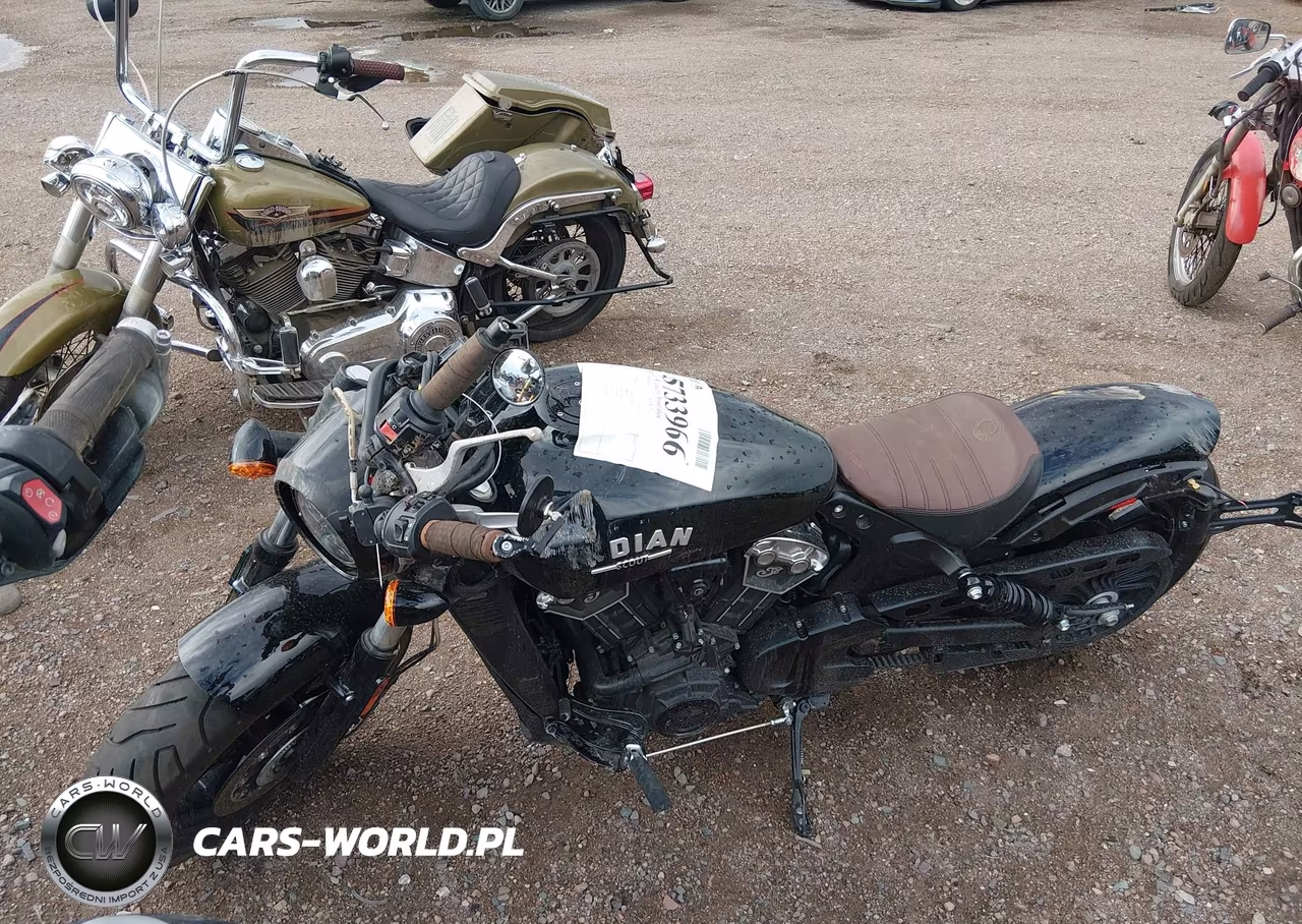 2023 Indian Motorcycle Co. Scout Bobber Abs VIN:56KMTA009P3190723 - 2