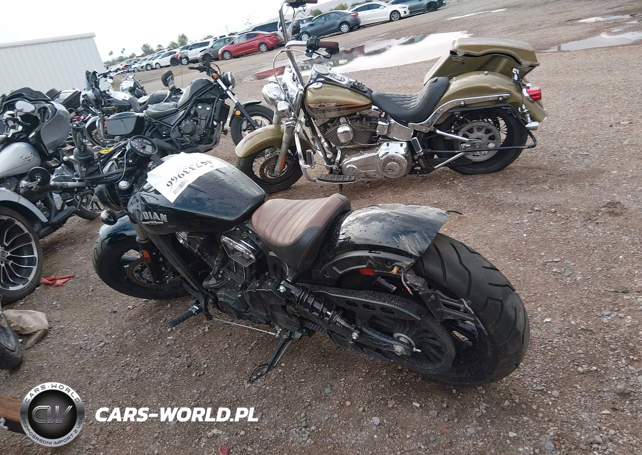 2023 Indian Motorcycle Co. Scout Bobber Abs VIN:56KMTA009P3190723 - 3