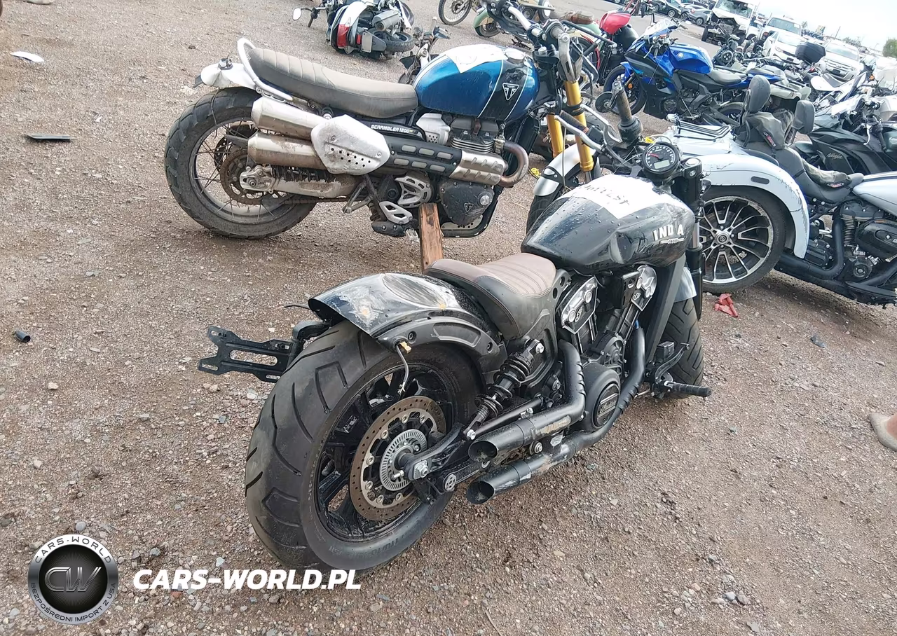 2023 Indian Motorcycle Co. Scout Bobber Abs VIN:56KMTA009P3190723 - 4