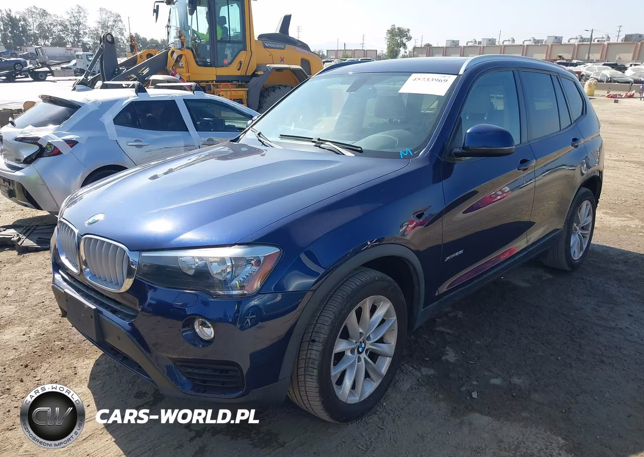 2015 BMW X3 xDrive28I VIN:5UXWX9C5XF0D48304 - 2