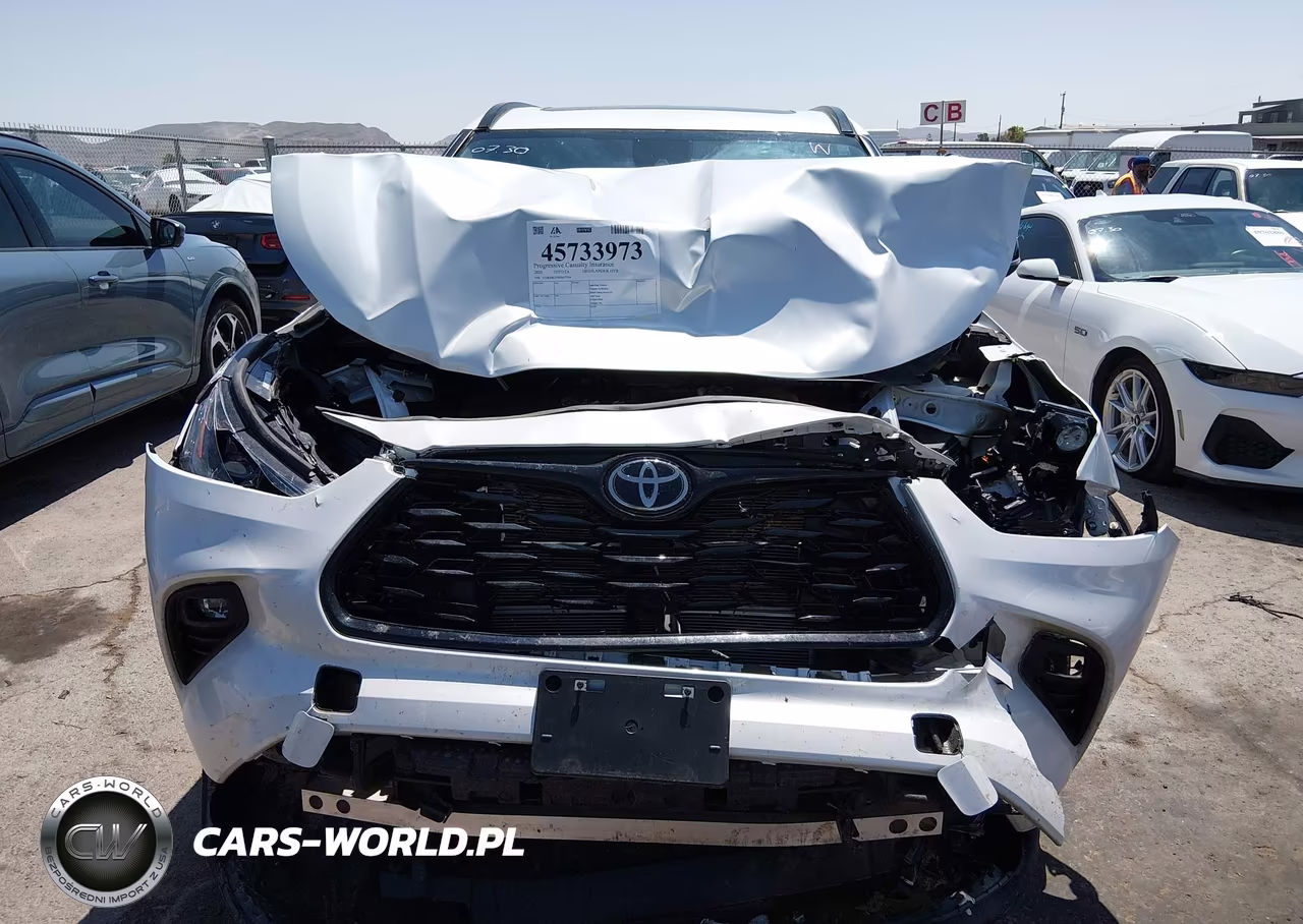 2025 Toyota Highlander Hybrid Xle Nightshade VIN:5TDKBRCH8SS677354 - 12