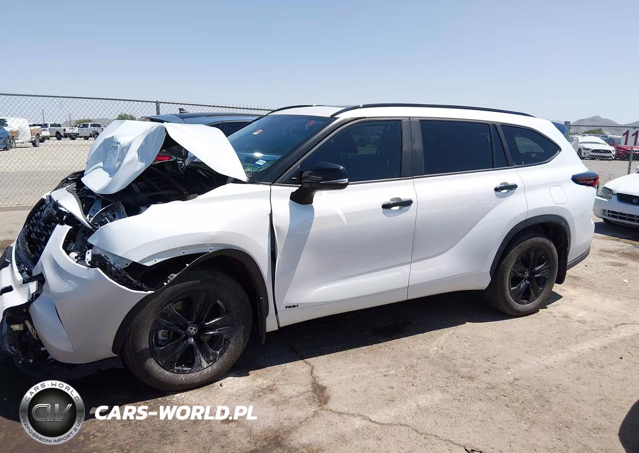 2025 Toyota Highlander Hybrid Xle Nightshade VIN:5TDKBRCH8SS677354 - 14