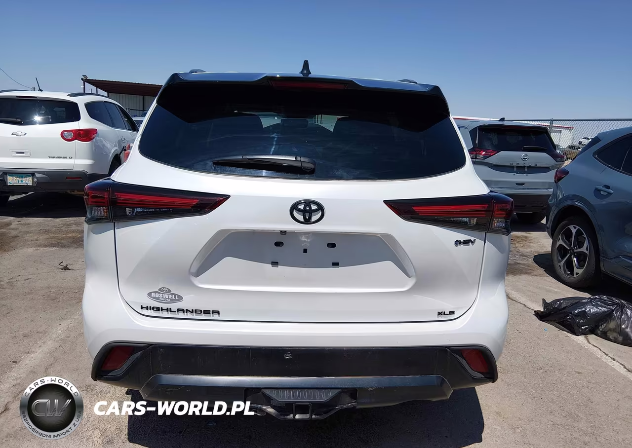 2025 Toyota Highlander Hybrid Xle Nightshade VIN:5TDKBRCH8SS677354 - 16