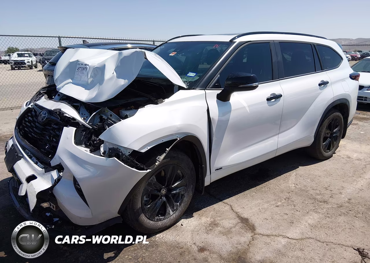 2025 Toyota Highlander Hybrid Xle Nightshade VIN:5TDKBRCH8SS677354 - 2
