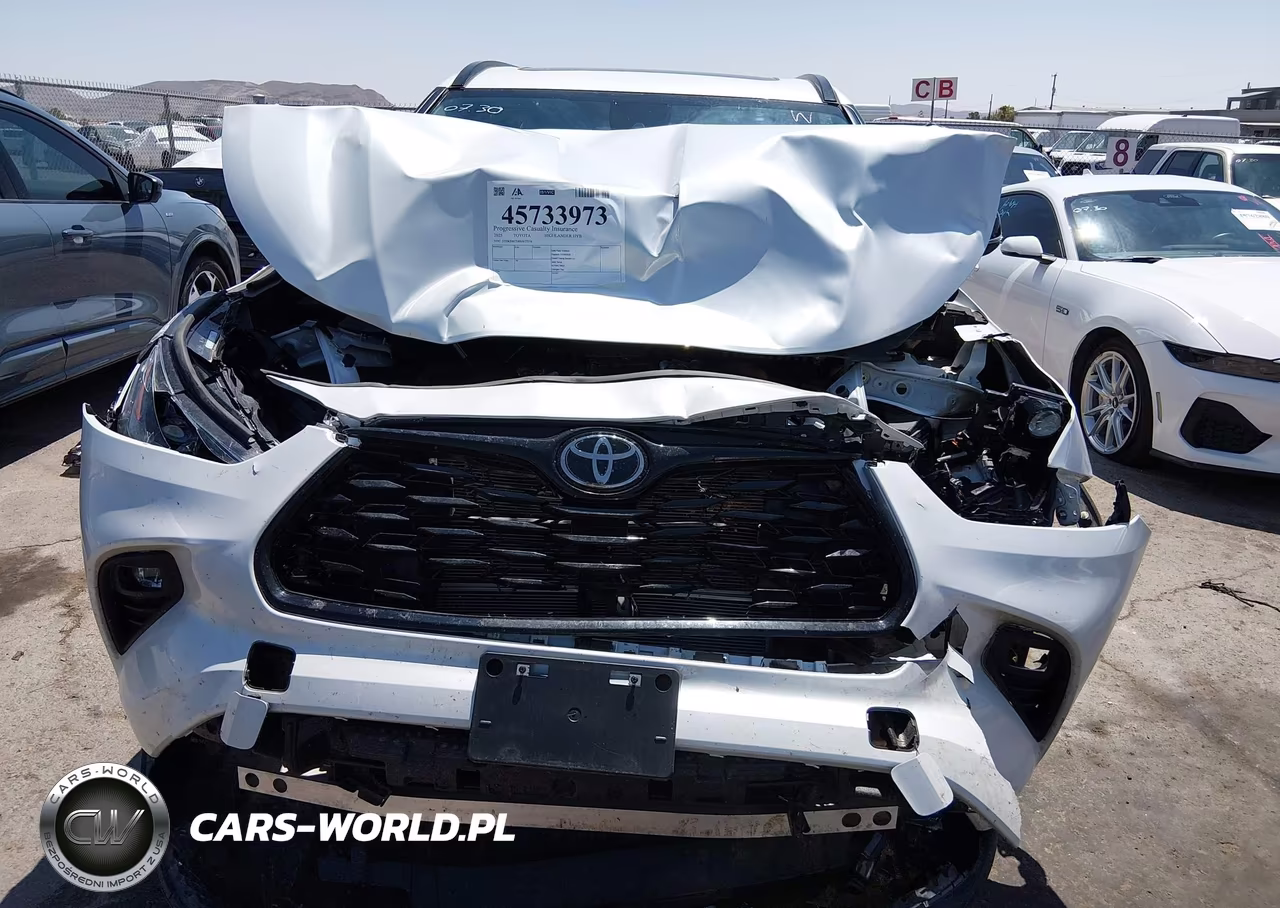 2025 Toyota Highlander Hybrid Xle Nightshade VIN:5TDKBRCH8SS677354 - 6