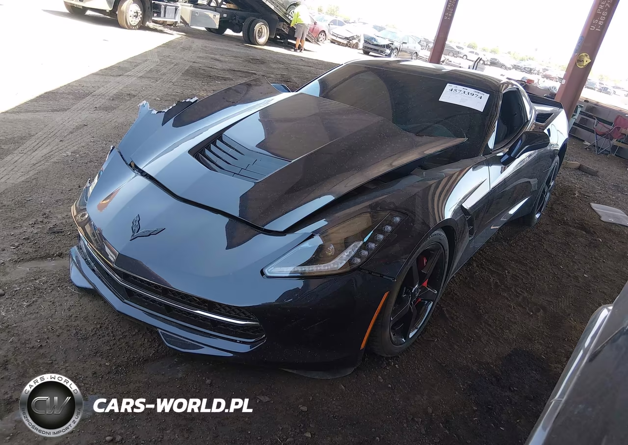 2014 Chevrolet Corvette Stingray VIN:1G1YF2D76E5118755 - 2