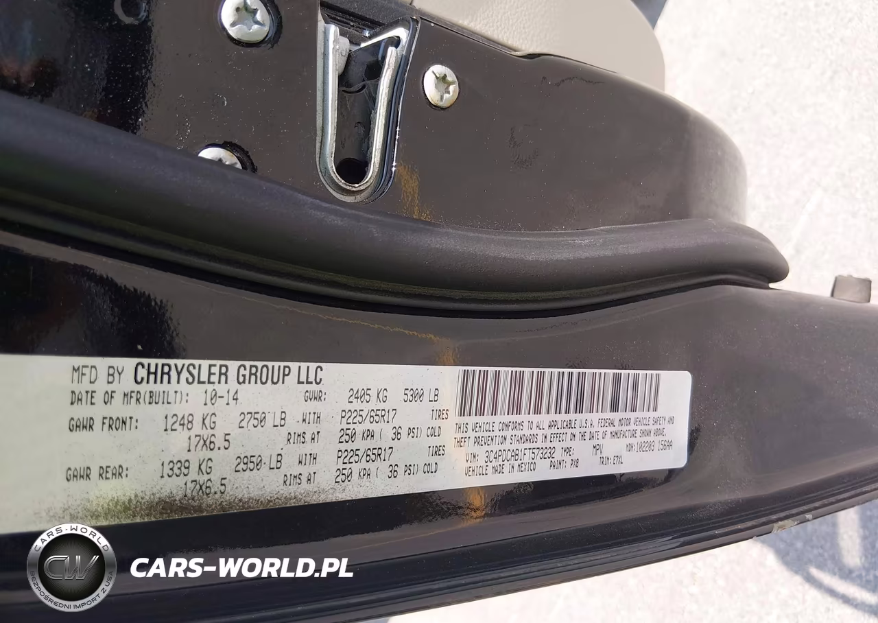 2015 Dodge Journey Se VIN:3C4PDCAB1FT573232 - 9