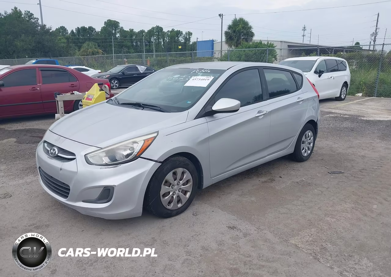 2015 Hyundai Accent Gs VIN:KMHCT5AE0FU230517 - 2