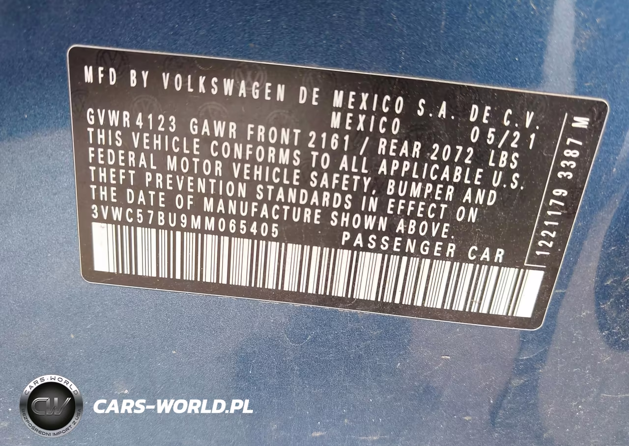 2021 Volkswagen Jetta 1.4T R-Line-1.4T Se-S VIN:3VWC57BU9MM065405 - 9