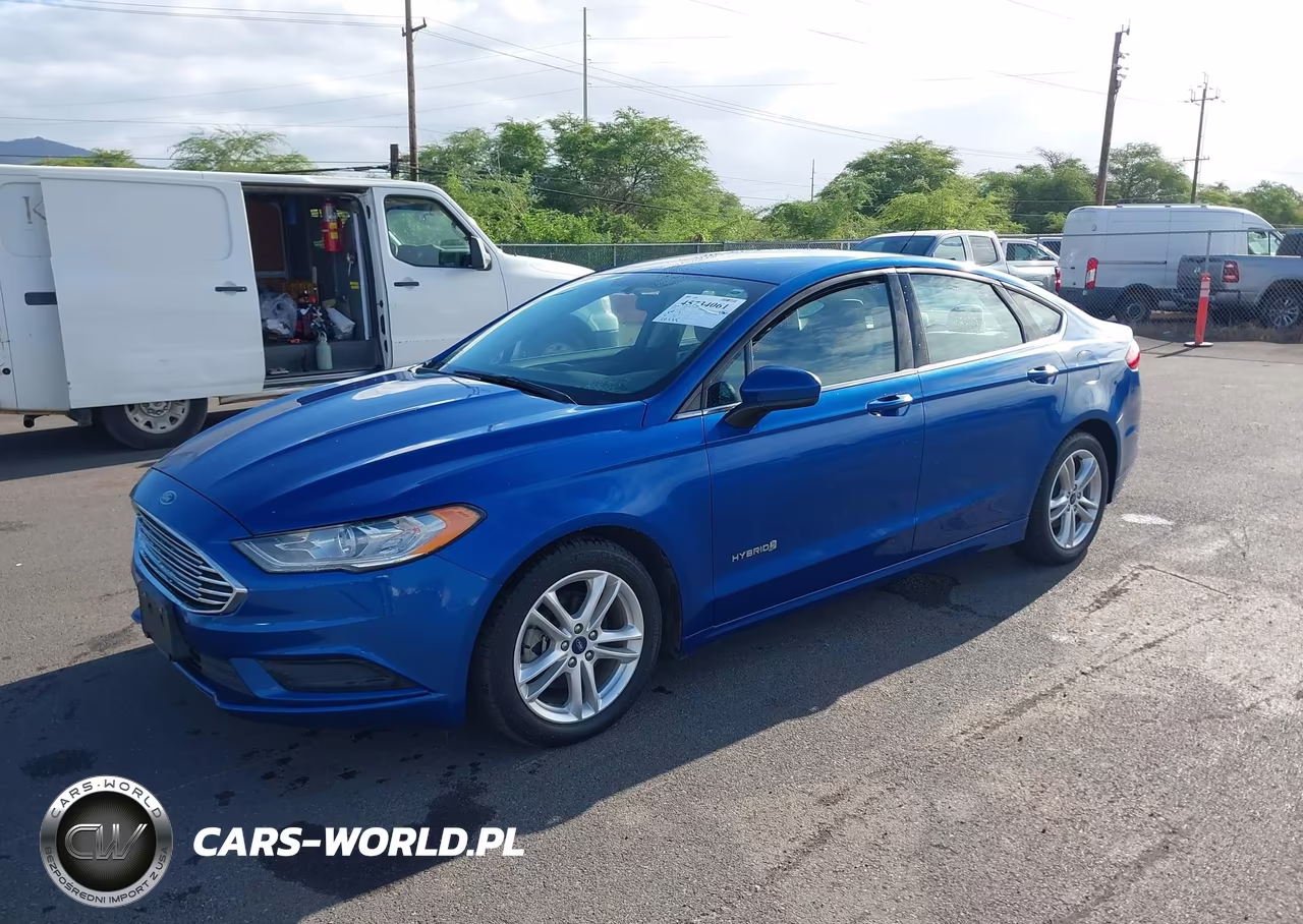 2018 Ford Fusion Hybrid S VIN:3FA6P0UU1JR101266 - 2