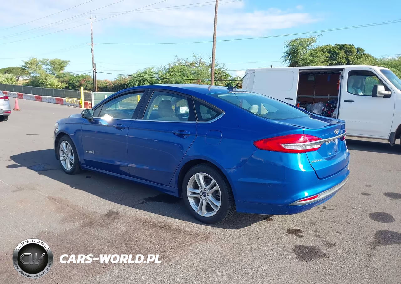 2018 Ford Fusion Hybrid S VIN:3FA6P0UU1JR101266 - 3