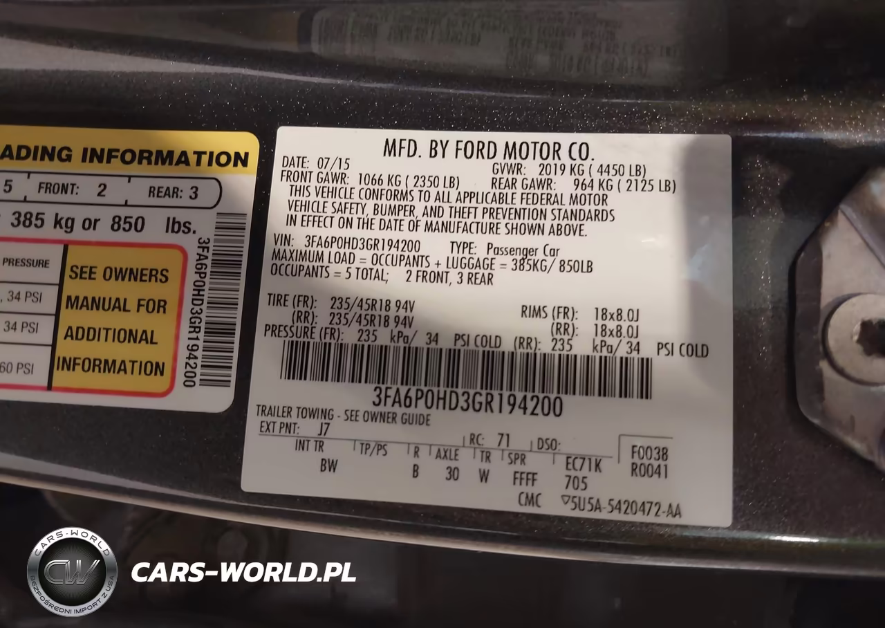 2016 Ford Fusion Se VIN:3FA6P0HD3GR194200 - 9