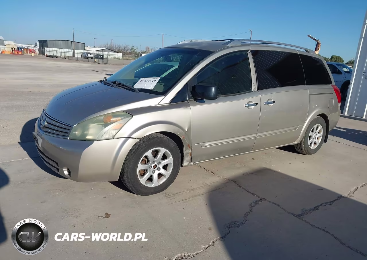 2007 Nissan Quest 3.5 Sl VIN:5N1BV28U37N130327 - 2
