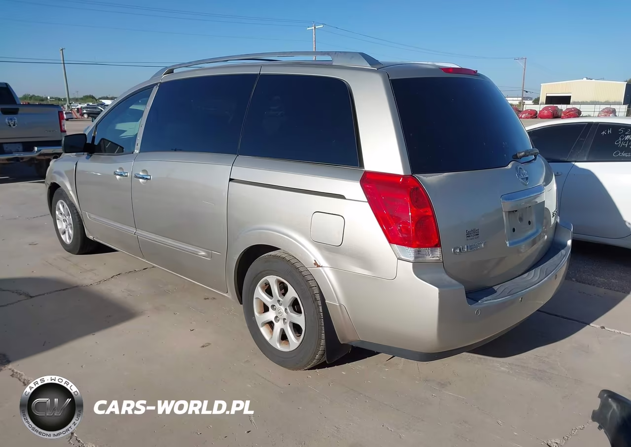 2007 Nissan Quest 3.5 Sl VIN:5N1BV28U37N130327 - 3