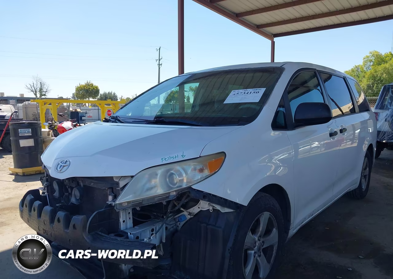 2013 Toyota Sienna L V6 7 Passenger VIN:5TDZK3DC1DS298973 - 2