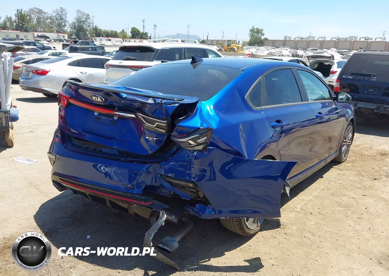 2021 Kia Forte Gt VIN:3KPF44AC5ME400406 - 6