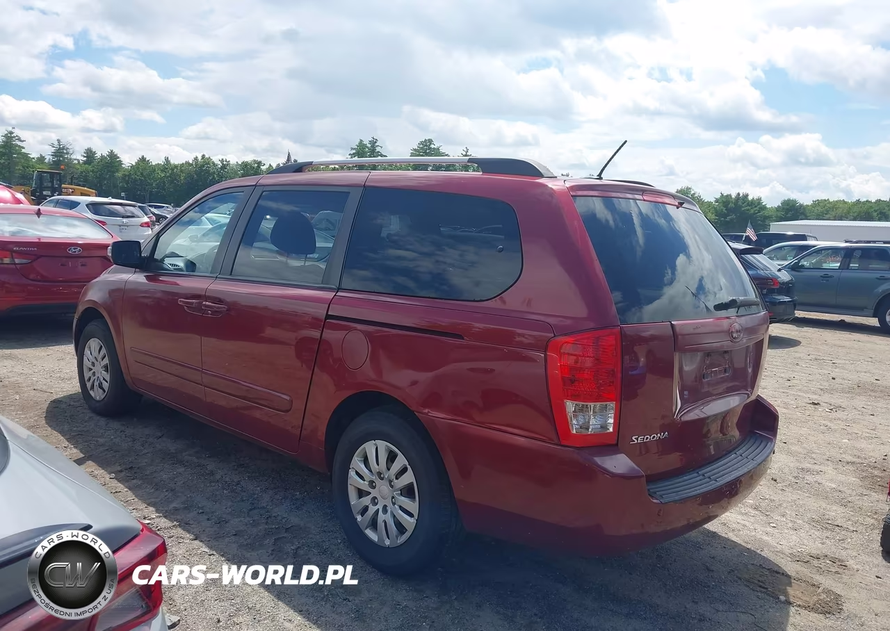 2014 Kia Sedona Lx VIN:KNDMG4C72E6538779 - 3