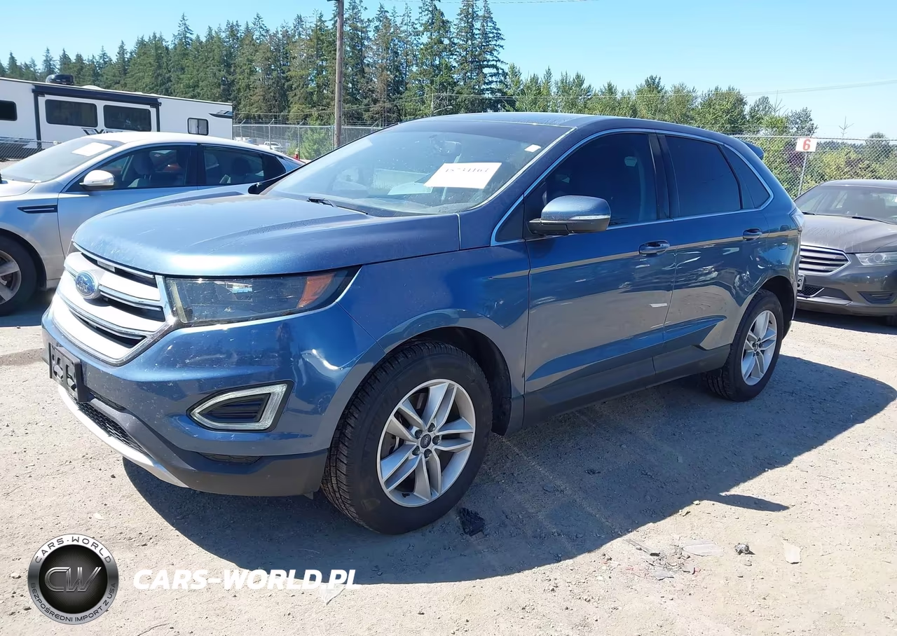 2018 Ford Edge Sel VIN:2FMPK4J95JBB53725 - 2