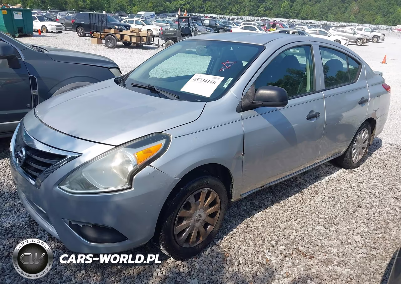 2015 Nissan Versa 1.6 S+ VIN:3N1CN7AP5FL809477 - 2