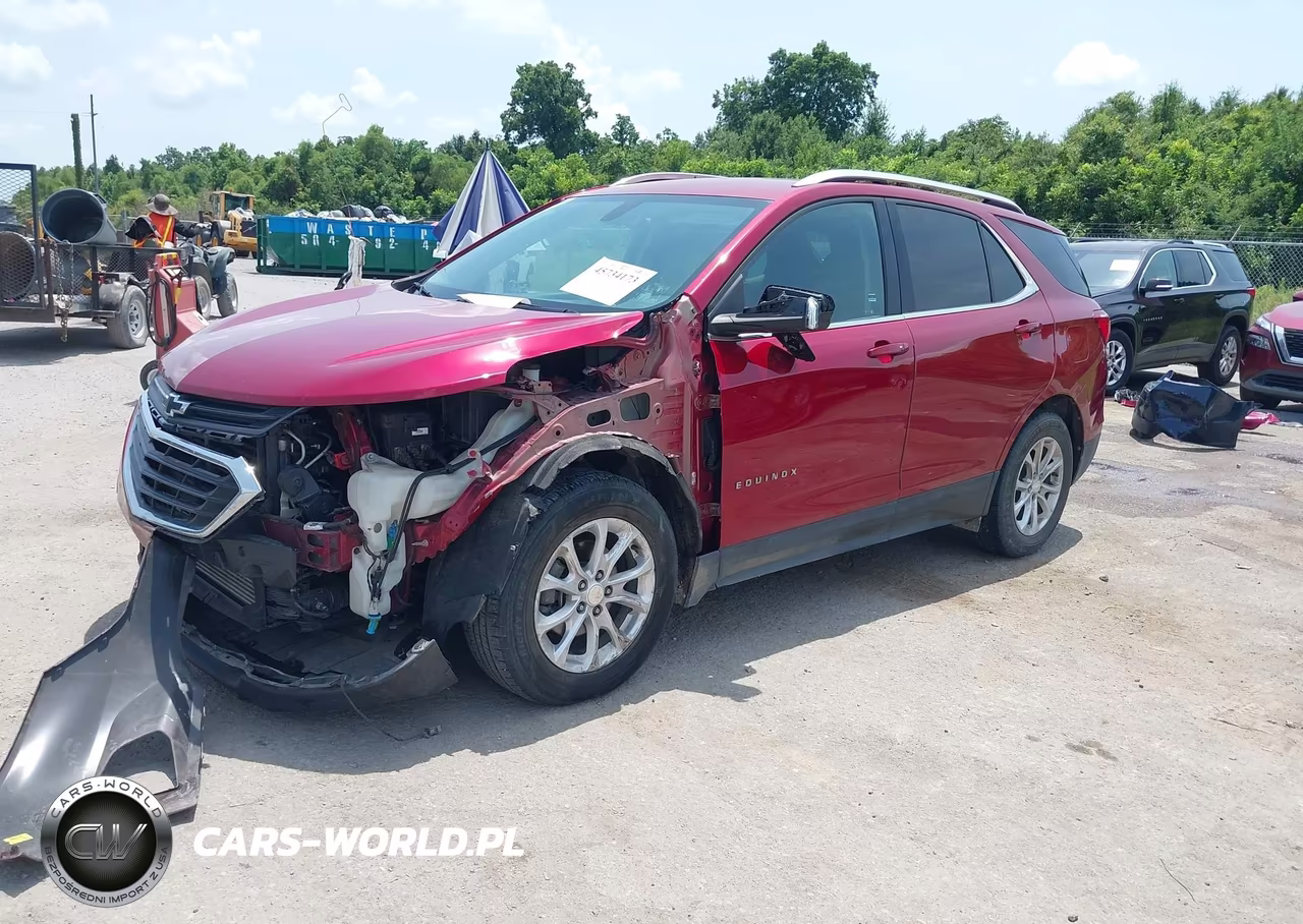 2019 Chevrolet Equinox Lt VIN:3GNAXMEU2KS638899 - 2