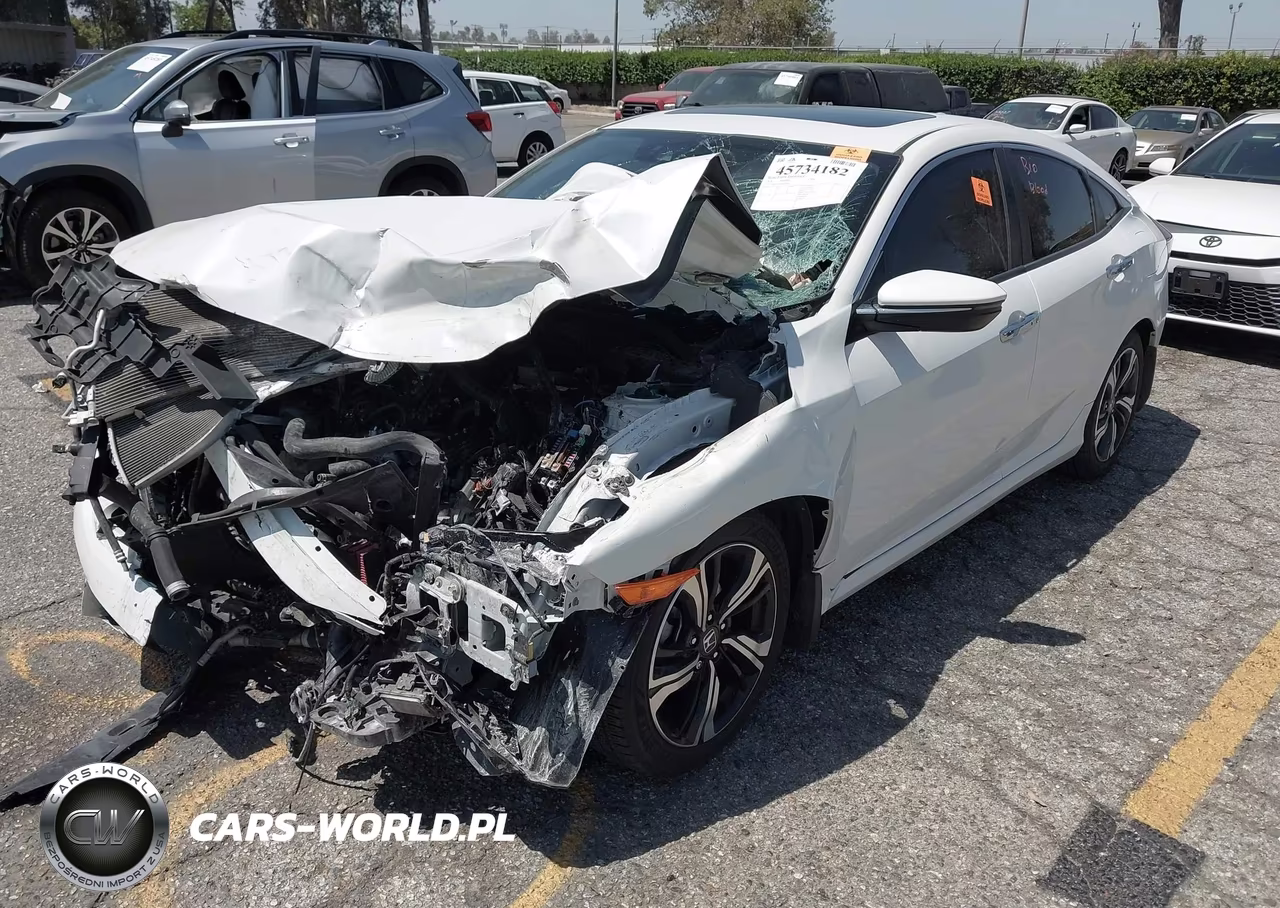 2018 Honda Civic Touring VIN:JHMFC1F94JX014410 - 2