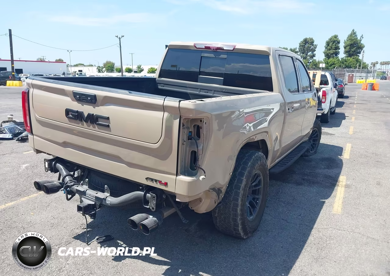 2023 GMC Sierra 1500 4Wd Short Box At4 VIN:1GTUUEEL3PZ251557 - 4