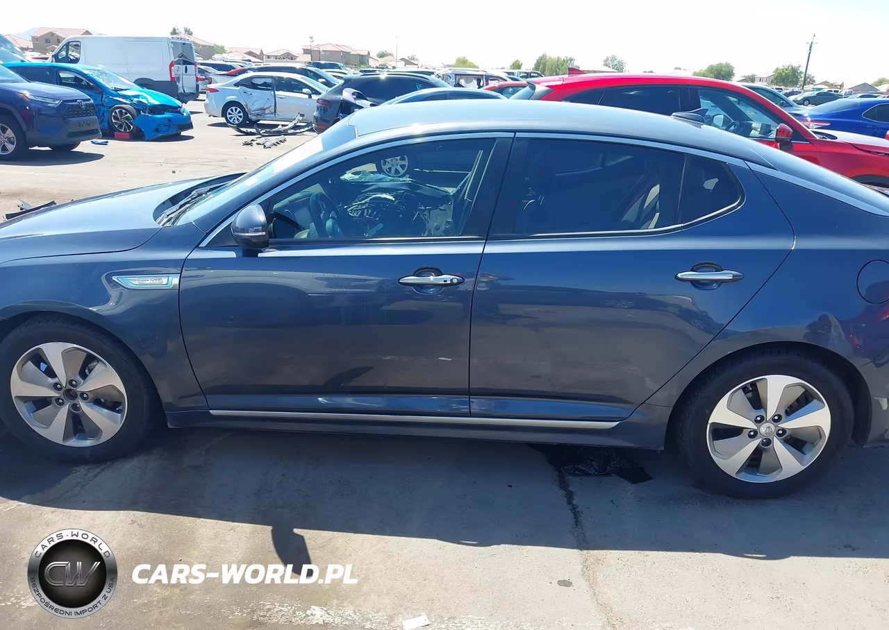 2014 Kia Optima Hybrid Ex VIN:KNAGN4AD7E5066514 - 14