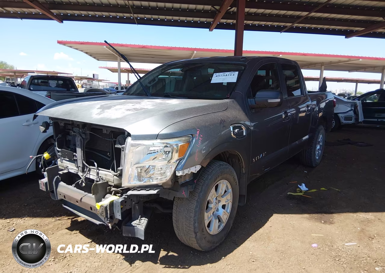 2017 Nissan Titan Sv VIN:1N6AA1E61HN501172 - 2