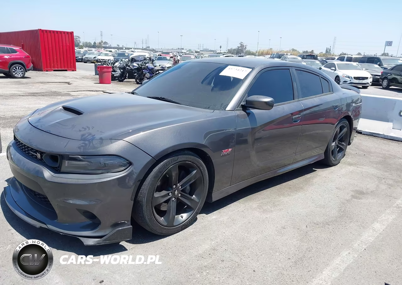 2019 Dodge Charger Scat Pack Rwd VIN:2C3CDXGJ6KH635591 - 2