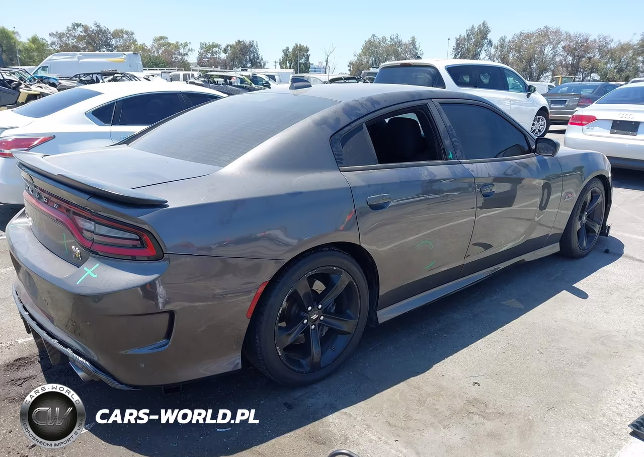2019 Dodge Charger Scat Pack Rwd VIN:2C3CDXGJ6KH635591 - 4
