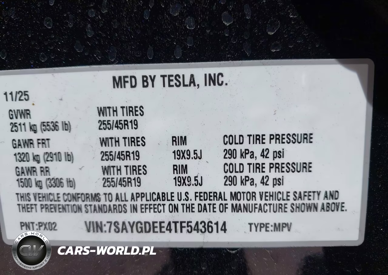 2026 Tesla Model Y All-Wheel Drive-Long Range Launch Series-Premium All-Wheel Drive VIN:7SAYGDEE4TF543614 - 9
