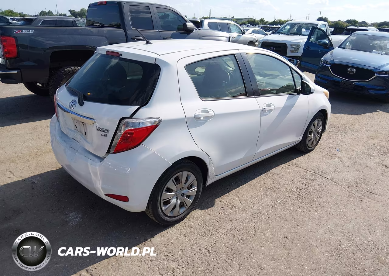 2014 Toyota Yaris Le (Tmc-Cbu Plant) VIN:JTDKTUD3XED578098 - 4