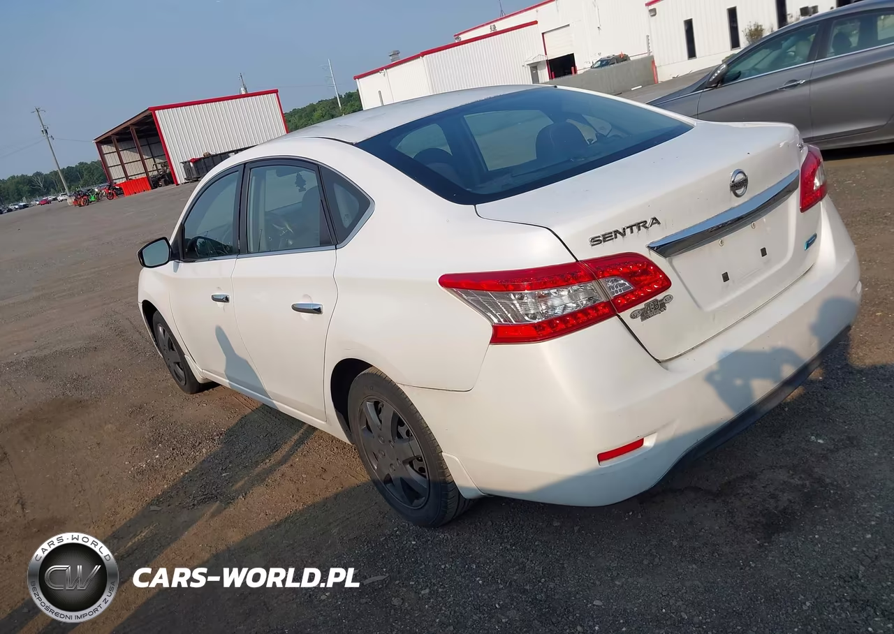 2014 Nissan Sentra Sv VIN:3N1AB7AP3EL624424 - 3