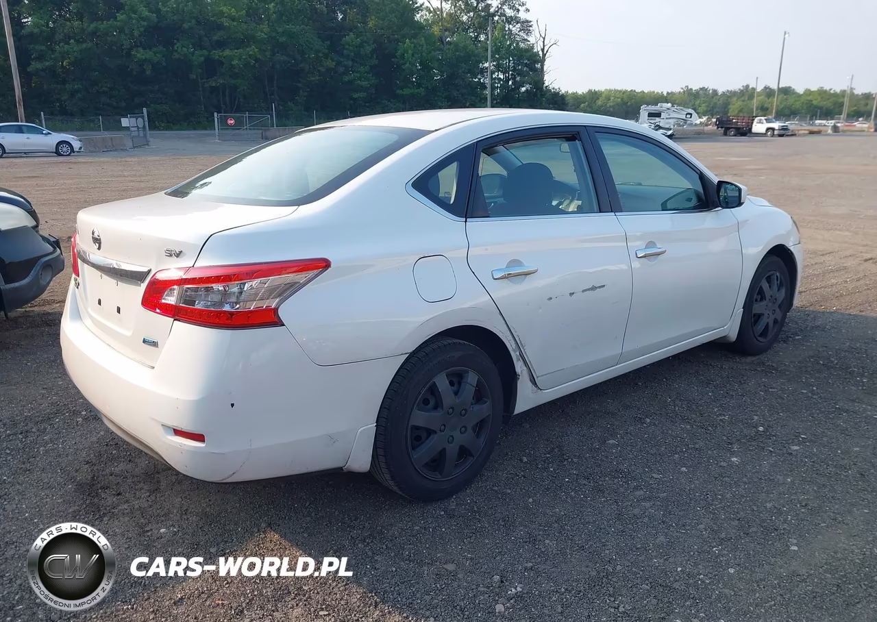 2014 Nissan Sentra Sv VIN:3N1AB7AP3EL624424 - 4
