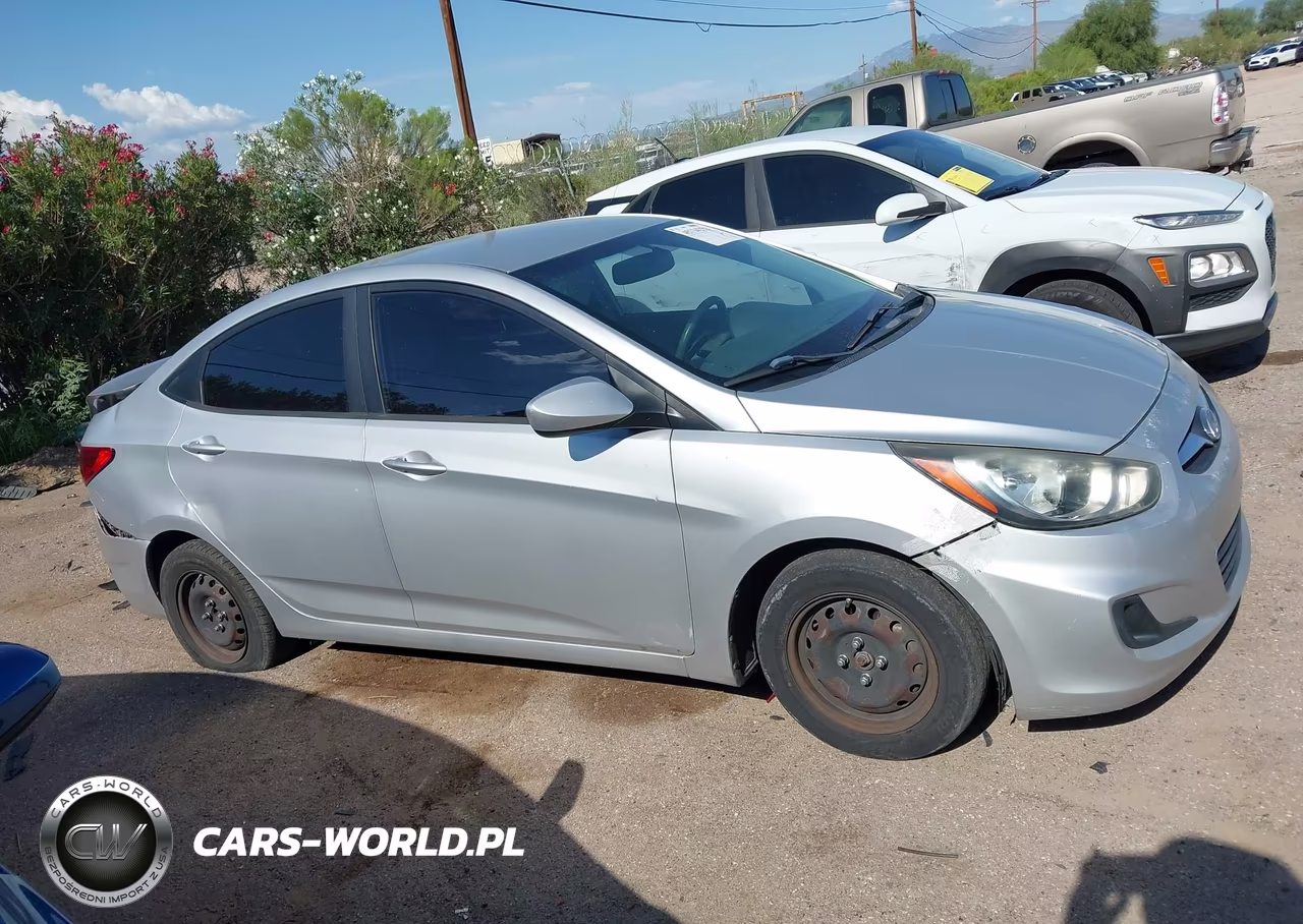 2012 Hyundai Accent Gls VIN:KMHCT4AEXCU157551 - 14
