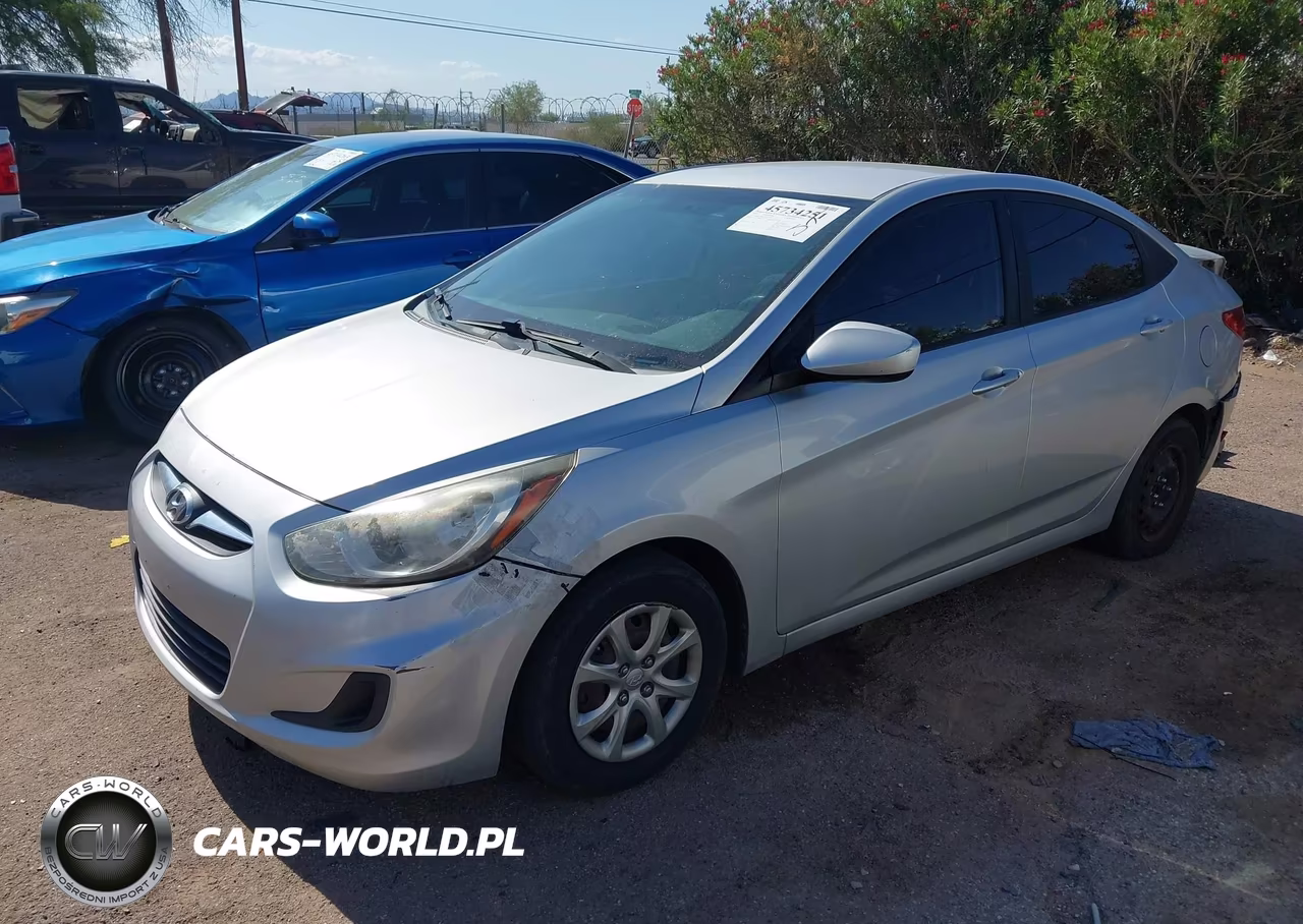 2012 Hyundai Accent Gls VIN:KMHCT4AEXCU157551 - 2