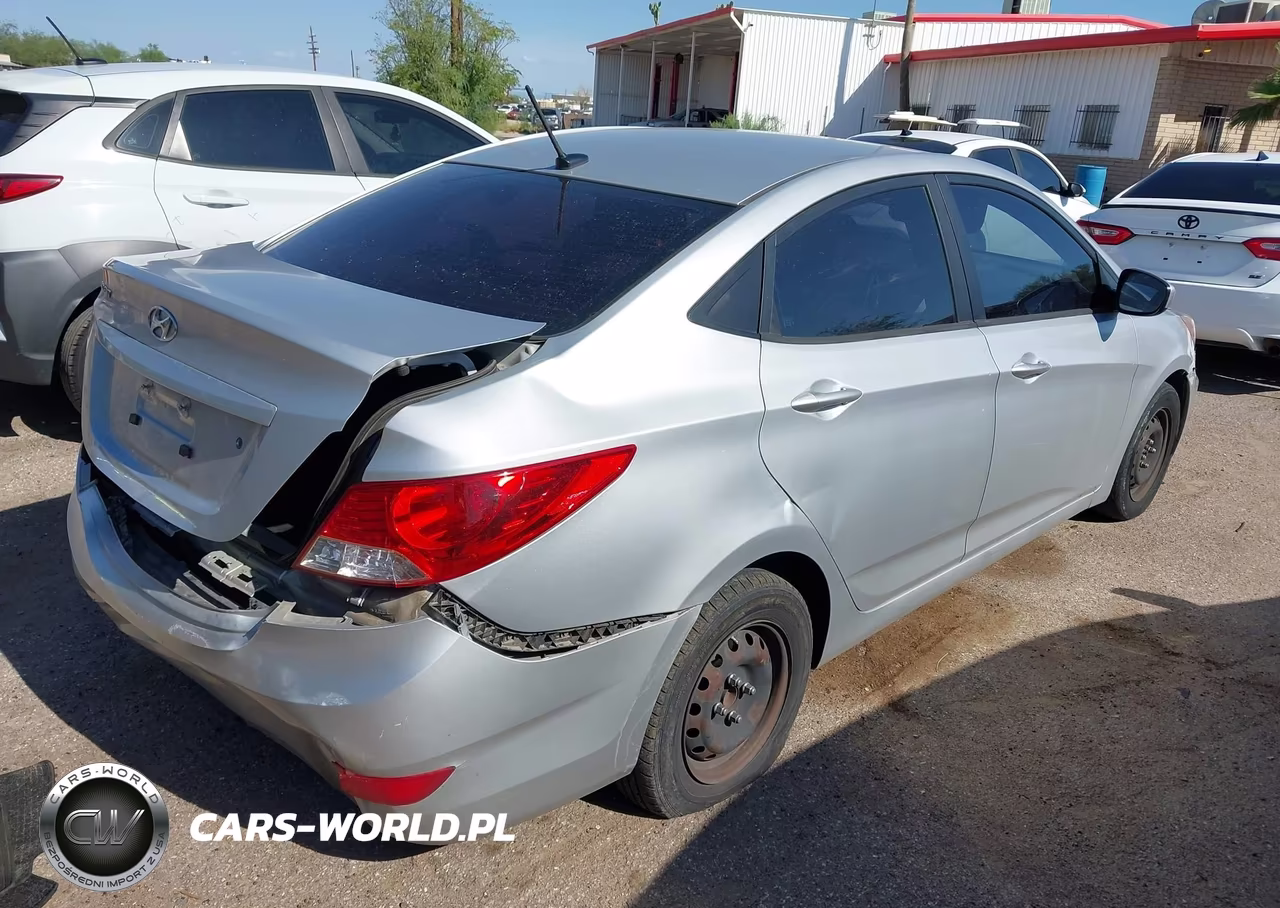 2012 Hyundai Accent Gls VIN:KMHCT4AEXCU157551 - 4