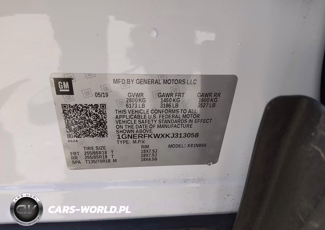 2019 Chevrolet Traverse Ls VIN:1GNERFKWXKJ313058 - 9