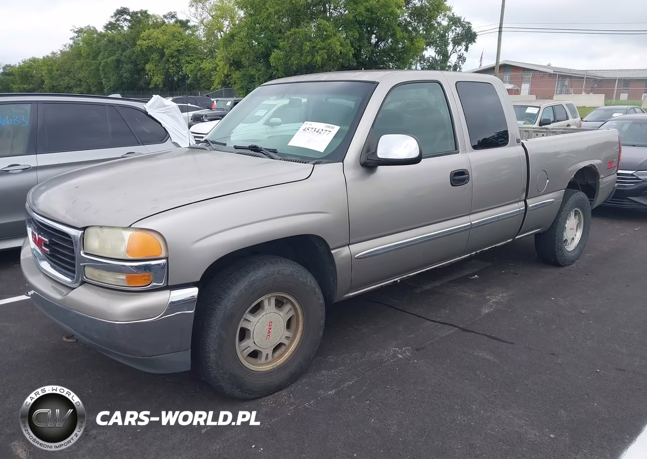 2000 GMC Sierra 1500 Sle VIN:1GTEK19T9YZ266577 - 2