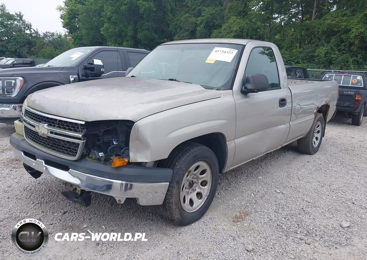 2006 Chevrolet Silverado 1500 Work Truck VIN:1GCEC14X36Z147539 - 2