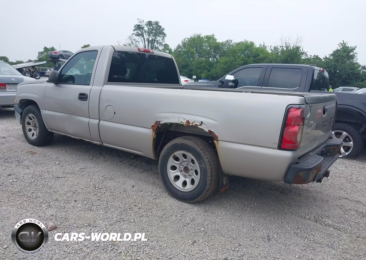 2006 Chevrolet Silverado 1500 Work Truck VIN:1GCEC14X36Z147539 - 3