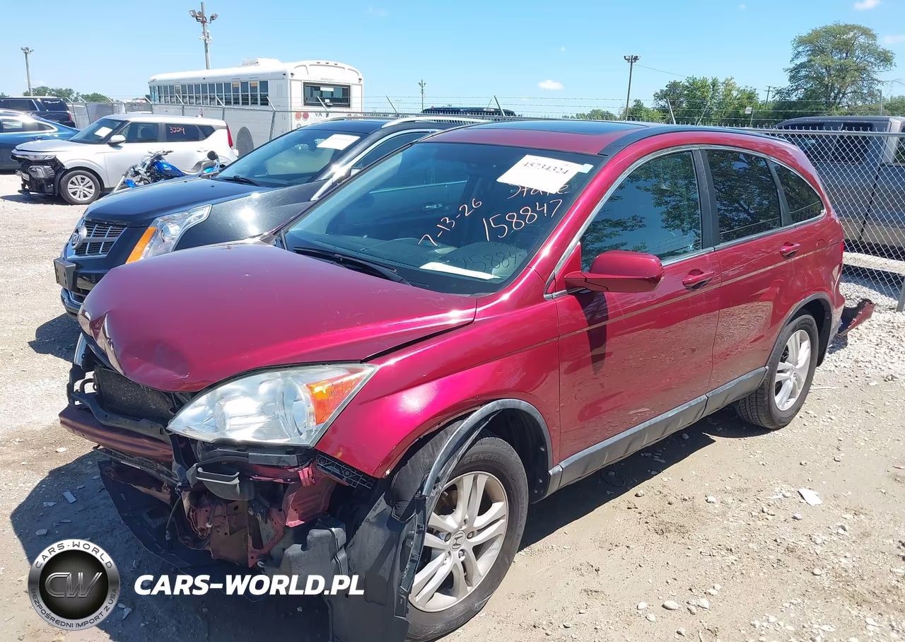 2010 Honda Cr-V Ex-L VIN:5J6RE4H79AL047894 - 2