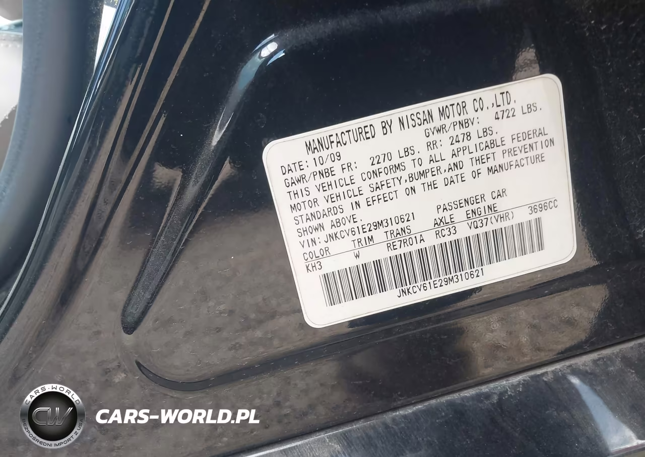 2009 Infiniti G37 Journey VIN:JNKCV61E29M310621 - 9
